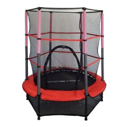   Capetan® Kiddy Jump 140 cm Trampolin mit Sicherheitsnetz und unterem Rahmensicherheitsnetz