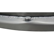 Capetan® Fit Fly Silver 97 cm Zimmertrampolin – 100 kg Belastbarkeit, Federabdeckung von Premiumkategorie