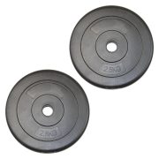 Capetan® 2,5 kg Hantelscheibe aus Vinyl – 2,5 kg Hantelscheibe mit Zement (1 Stck.) Capetan® 2,5 kg Hantelscheibe aus Vinyl – 2,5 kg Hantelscheibe mit Zement (1 Stck.)