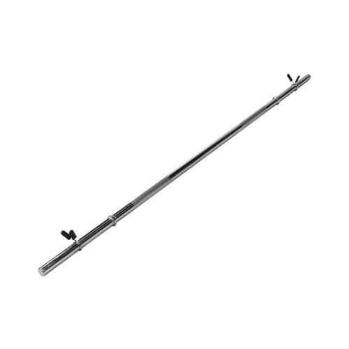 Capetan® 183 cm lange Langhantel mit 30 mm Durchmesser, mit Federverschlüssen und 200 kg Belastbarkeit