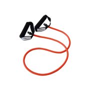   Capetan® Elastische Fitnesstube – Gummiseil – mit weichem Handgriff aus Schaum, LEICHT
