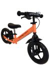 Capetan® Neptun Orangenfarbiges mit Bremse versehenes Laufrad mit 12" Rädern mit Schutzblech und Klingel – Kinderfahrrad ohne Pedal