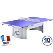    Cornilleau Pro 510 Mat Top Tischtennisplatte ist ein wetterfester TT-Tisch für eine intensive Nutzung in Schulen, Freizeiteinrichtungen und Freibädern. Blau