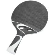   Cornilleau Tacteo 50 Tischtennisschläger für Außenraum, weiß/grau, ultra wetterfest