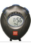 Digi DT-1 Stoppuhr mit Uhrzeitfunktion, Rundenzeit, Zwischenzeit