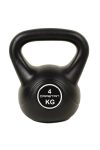 Capetan® 8 kg Kettlebell aus Kunststoff  - Kugelhantel mit Zement Füllung, mit Kunststoff Überzug.