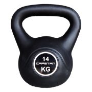 Capetan® 14 kg Kettlebell aus Kunststoff - Kugelhantel mit Zement Füllung, mit Kunststoff Überzug. Capetan® 14 kg Kettlebell aus Kunststoff - Kugelhantel mit Zement Füllung, mit Kunststoff Überzug.