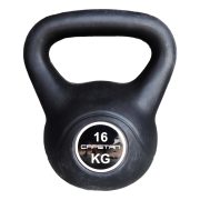 Capetan ® 16 kg Kettlebell aus Kunststoff - Kugelhantel mit Zement Füllung, mit Kunststoff Überzug. Capetan ® 16 kg Kettlebell aus Kunststoff - Kugelhantel mit Zement Füllung, mit Kunststoff Überzug.