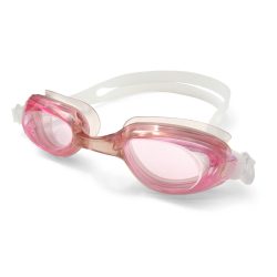   Golfinho Schwimmbrille für Kinder mit Silikonband – durchsichtige Linsen mit leichter rosa Färbung