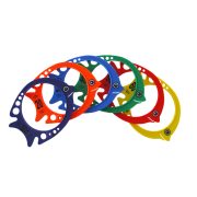 Nummeriertes Tauchringset – fischchenförmig, 6-er Serie untertauchende Unterwasserringe, 19x14 cm Größe Nummeriertes Tauchringset – fischchenförmig, 6-er Serie untertauchende Unterwasserringe, 19x14 cm Größe
