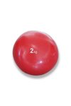 Capetan® Medizinball mit sanftem Tasten – 2 kg, weicher Medizinball, Medizinball aus Gummi