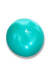 Capetan® Medizinball mit sanftem Tasten – 4 kg, weicher Medizinball, Medizinball aus Gummi