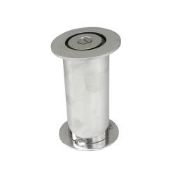   Golfinho Rohrhülsenset zum Einbauen in den Säulen der Rückenschwimm-Starthilfe mit Seilen von 43 mm Durchmesser, AISI-315