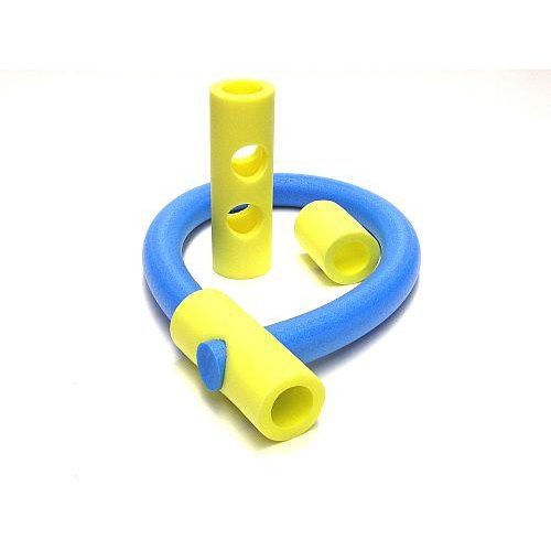 Wassernudel-Verbindungsstück – 32 cm langes Verbindungsrohr mit 2-2 seitlichen Löchern, 6 Öffnungen