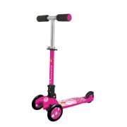 Nextreme Princess zusammenklappbarer fuchsiafarbener Dreiradroller für Mädchen – bremsbarer Aluminiumroller, zwei 120 mm große Vorderräder aus PVC, ABEC 7 Lagerung Nextreme Princess zusammenklappbarer fuchsiafarbener Dreiradroller für Mädchen – bremsbarer Aluminiumroller, zwei 120 mm große Vorderräder aus PVC, ABEC 7 Lagerung