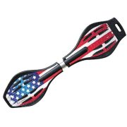 Garlando Urban Wave Waveboard/Rollbrett mit USA-Flaggenmuster für kunstgerechte Surfboarder Garlando Urban Wave Waveboard/Rollbrett mit USA-Flaggenmuster für kunstgerechte Surfboarder