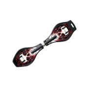 Garlando Urban Wave Waveboard/Rollbrett mit Totenschädel-muster für kunstgerechte Surfboarder Garlando Urban Wave Waveboard/Rollbrett mit Totenschädel-muster für kunstgerechte Surfboarder