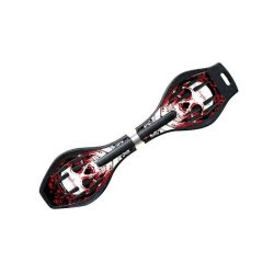   Garlando Urban Wave Waveboard/Rollbrett mit Totenschädel-muster für kunstgerechte Surfboarder