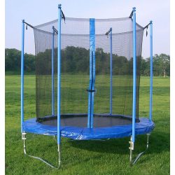   Garlando Combi S 183 cm Durchm. Gartentrampolin mit Sicherheitsnetz – 183 cm Gartentrampolinset
