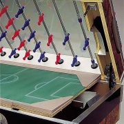 Garlando Olympic Münzprüfer-Fußballtisch mit durchgehenden Stangen