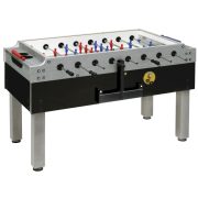 Garlando Olympic Silver Münzprüfer-Fußballtisch mit durchgehenden Stangen Garlando Olympic Silver Münzprüfer-Fußballtisch mit durchgehenden Stangen