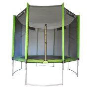 Capetan® Modern Fly 305 cm Durchm. Gartentrampolin mit gebogener Beinstruktur gegen Umkippung mit extra hohem Sicherheitsnetz und PVC Bezug an den Netzstangen, mit hohem Sprungtuch Capetan® Modern Fly 305 cm Durchm. Gartentrampolin mit gebogener Beinstruktur gegen Umkippung mit extra hohem Sicherheitsnetz und PVC Bezug an den Netzstangen, mit hohem Sprungtuch
