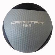   Capetan® Professional Line 9 kg springender Medizinball aus Gummi (auf Wasser schwimmend)