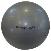   Capetan® Classic 75 cm Durchm. Gymnastikball in silberner Farbe – Fitnessball