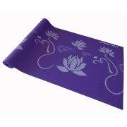 Capetan® PVC Jogamatte 173 x 61 x 0,5 cm in lila Farbe mit Mustern Capetan® PVC Jogamatte 173 x 61 x 0,5 cm in lila Farbe mit Mustern