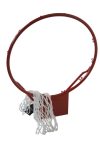 Capetan Basketballring mit Netz – aus 16 mm dickem Metall; 45 cm Durchm. Ring
