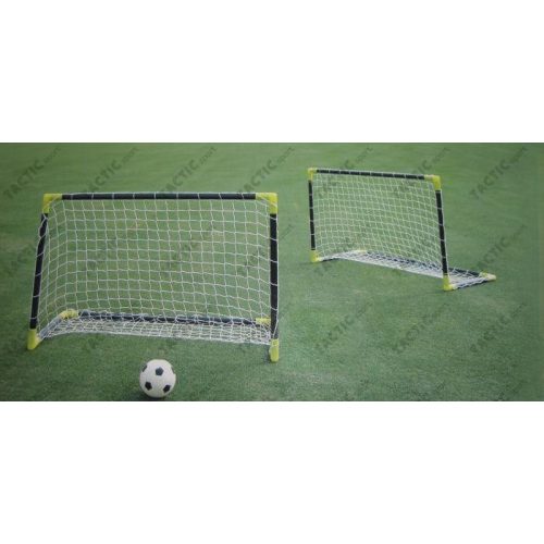 Minifußballtor-Set (PVC) – 2 Stück tragbare Plastik-Fußballtore