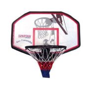  San Fransisco Basketballbrett aus Plastik mit Ring – 110 x 70 x 3 cm