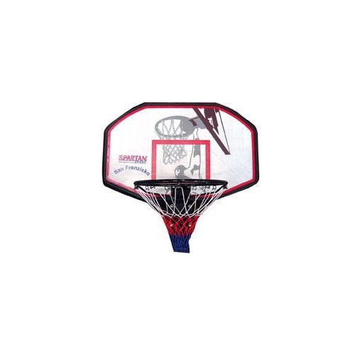San Fransisco Basketballbrett aus Plastik mit Ring – 110 x 70 x 3 cm