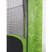 Capetan® Selector Lime 305 cm Trampolin mit 180 kg Belastbarkeit, mit langen Netzstangen, mit befestigenden T-Elementen zusätzlich verstärktes Rahmengestell, mit extra hohem Sicherheitsnetz – premium Gartentrampolin mit dicker Federabdeckung, mit ei