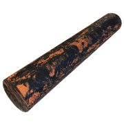   Capetan® Professional Line 15x90 cm orangen-schwarze SMR Massagerolle aus extra hartem Material mit einer Oberfläche mit Massagepunkten