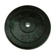 Capetan® 20 kg gummierte standardmäßige Hantelscheibe von 31 mm Durchm. mit einem Stahlring in der Mitte – Gummi-Hantelscheibe – gummiüberzogene Hantelscheibe Capetan® 20 kg gummierte standardmäßige Hantelscheibe von 31 mm Durchm. mit einem Stahlring in der Mitte – Gummi-Hantelscheibe – gummiüberzogene Hantelscheibe