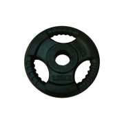 Capetan® Tri Grip gummierte ergonomische 1,25 kg Hantelscheibe mit 31 mm Lochdurchmesser Capetan® Tri Grip gummierte ergonomische 1,25 kg Hantelscheibe mit 31 mm Lochdurchmesser
