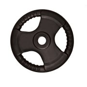 Capetan® Tri Grip gummierte ergonomische 10 kg Hantelscheibe mit 31 mm Lochdurchmesser Capetan® Tri Grip gummierte ergonomische 10 kg Hantelscheibe mit 31 mm Lochdurchmesser