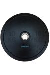 Capetan® Professional Line Olympische 10 kg "Bumper" Hantelscheibe aus Gummi mit 51 mm Lochdurchmesser