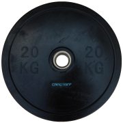 Capetan® Professional Line Olympische 20 kg "Bumper" Hantelscheibe aus Gummi mit 51 mm Lochdurchmesser Capetan® Professional Line Olympische 20 kg "Bumper" Hantelscheibe aus Gummi mit 51 mm Lochdurchmesser