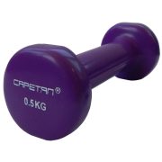 Capetan® 2x0,5 kg ein Paar mit weichem Vinyl umhüllte Einhandhanteln aus Stahl (2 Stck.) Capetan® 2x0,5 kg ein Paar mit weichem Vinyl umhüllte Einhandhanteln aus Stahl (2 Stck.)