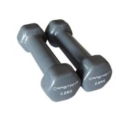 Capetan® Professional Line 2x0,5 kg ein Paar mit weichem Vinyl umhüllte Einhandhanteln aus Stahl Capetan® Professional Line 2x0,5 kg ein Paar mit weichem Vinyl umhüllte Einhandhanteln aus Stahl