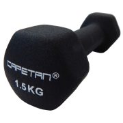 Capetan® Professional Line 2x1,5 kg ein Paar Einhandhanteln aus Stahl mit Neoprenüberzug Capetan® Professional Line 2x1,5 kg ein Paar Einhandhanteln aus Stahl mit Neoprenüberzug