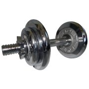 Capetan® erweiterbares Einhandhantelset aus verchromtem Stahl, insg. 10 kg Capetan® erweiterbares Einhandhantelset aus verchromtem Stahl, insg. 10 kg