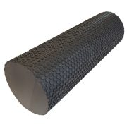   Capetan® 15 cm Durchm. 45 cm lange SMR Rolle aus EVAC Schaumstoff mit einer Oberfläche mit Massagepunkten – in grauer Farbe