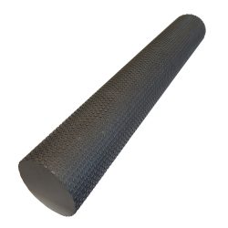   Capetan® 15 cm Durchm. 90 cm lange extra SMR Rolle aus EVAC Schaumstoff mit einer Oberfläche mit Massagepunkten – in grauer Farbe