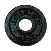 Capetan® 0,5 kg Hantelscheibe aus Stahl mit Hammerschlaglackierung, mit 31 mm Lochdurchmesser Capetan® 0,5 kg Hantelscheibe aus Stahl mit Hammerschlaglackierung, mit 31 mm Lochdurchmesser