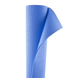   Capetan® PVC Jogamatte 173 x 61 x 0,4 cm in BLAUER Farbe – Fitnessmatte