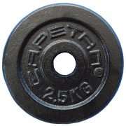 Capetan® 2,5 kg 31 mm Durchm. Hantelscheibe aus Stahl mit schwarz-seidenem Bezug Capetan® 2,5 kg 31 mm Durchm. Hantelscheibe aus Stahl mit schwarz-seidenem Bezug