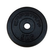 Capetan® 5 kg 31 mm Durchm. Hantelscheibe aus Stahl mit schwarz-seidenem Bezug – Hantelgewicht aus Eisen Capetan® 5 kg 31 mm Durchm. Hantelscheibe aus Stahl mit schwarz-seidenem Bezug – Hantelgewicht aus Eisen